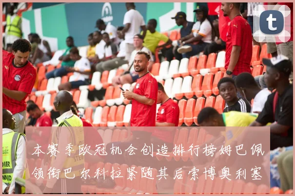 本赛季欧冠机会创造排行榜姆巴佩领衔巴尔科拉紧随其后索博奥利塞表现出色